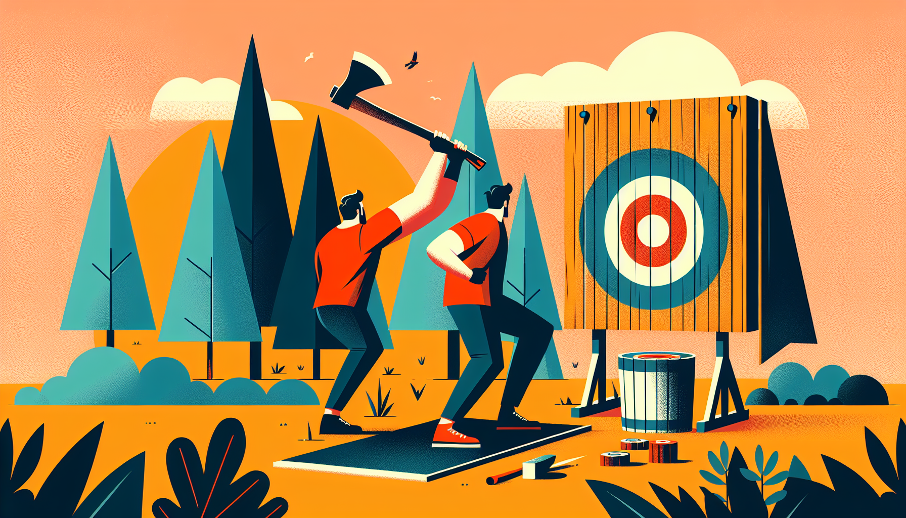 Backyard Axe Throwing - Wildcard quest for Intermediate level adventurers