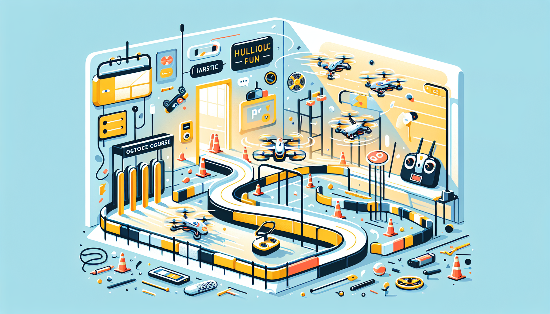 Micro-Drone Racing League - Creativity quest