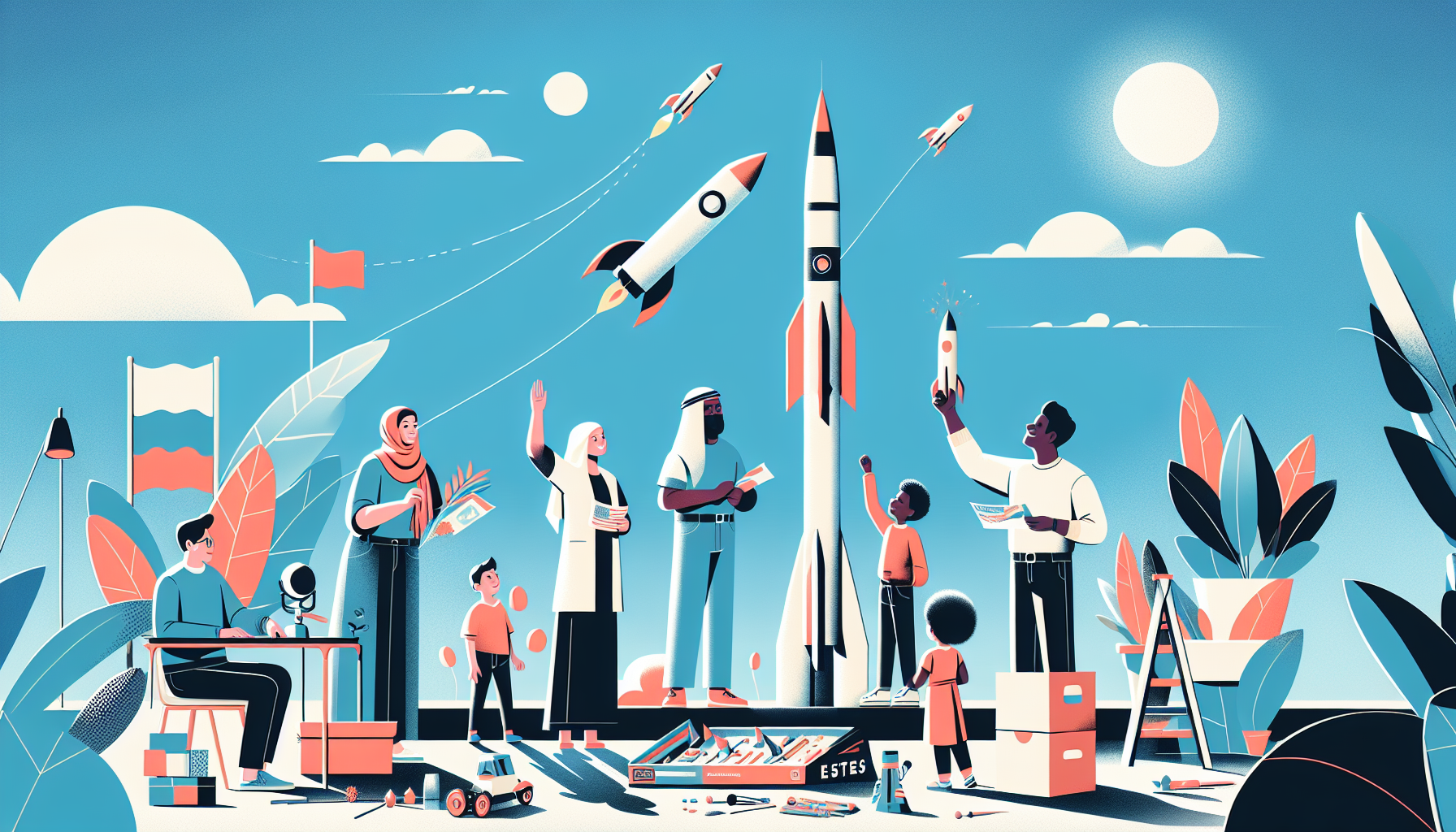 Rocket Launch Day - Creativity quest