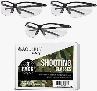 Eye Protection - Wraparound safety glasses with anti-fog coating an...