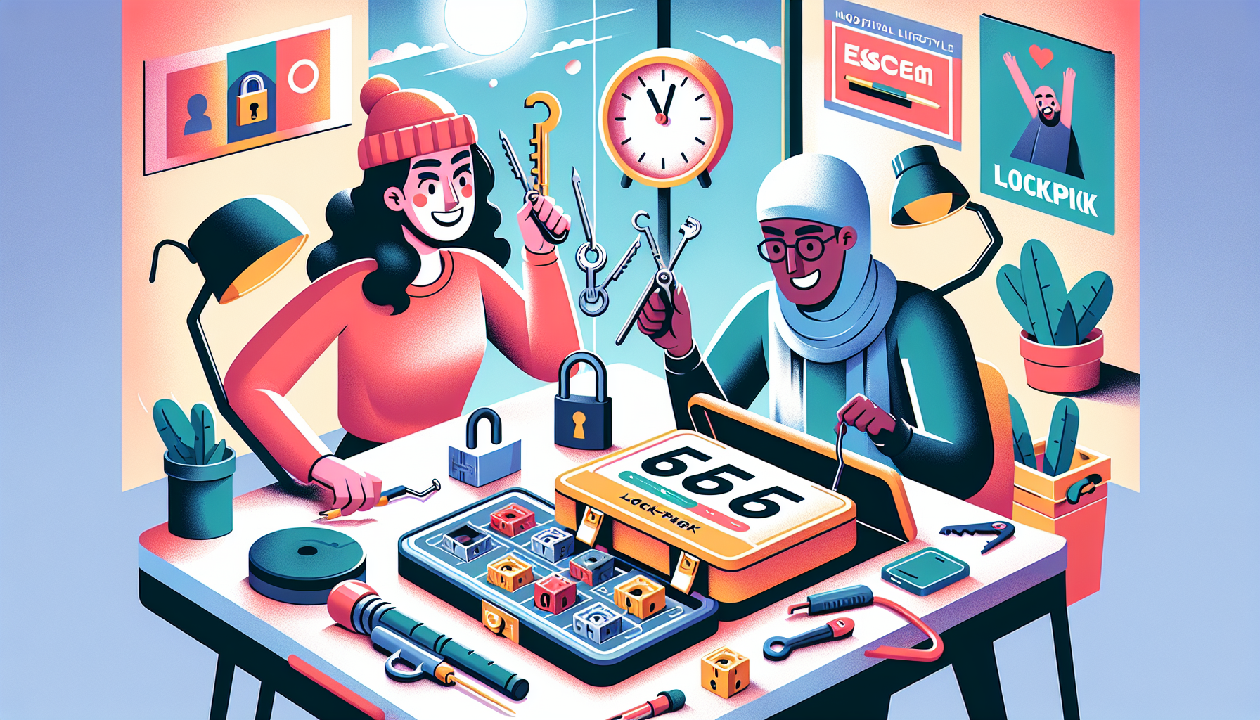 Lockpick Escape Challenge - Side Quests Real Life quest