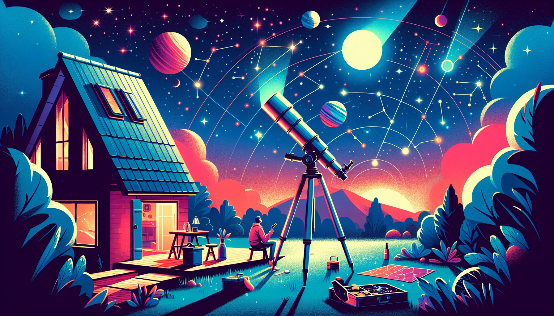 Stargazer Pro Night - Outdoors quest