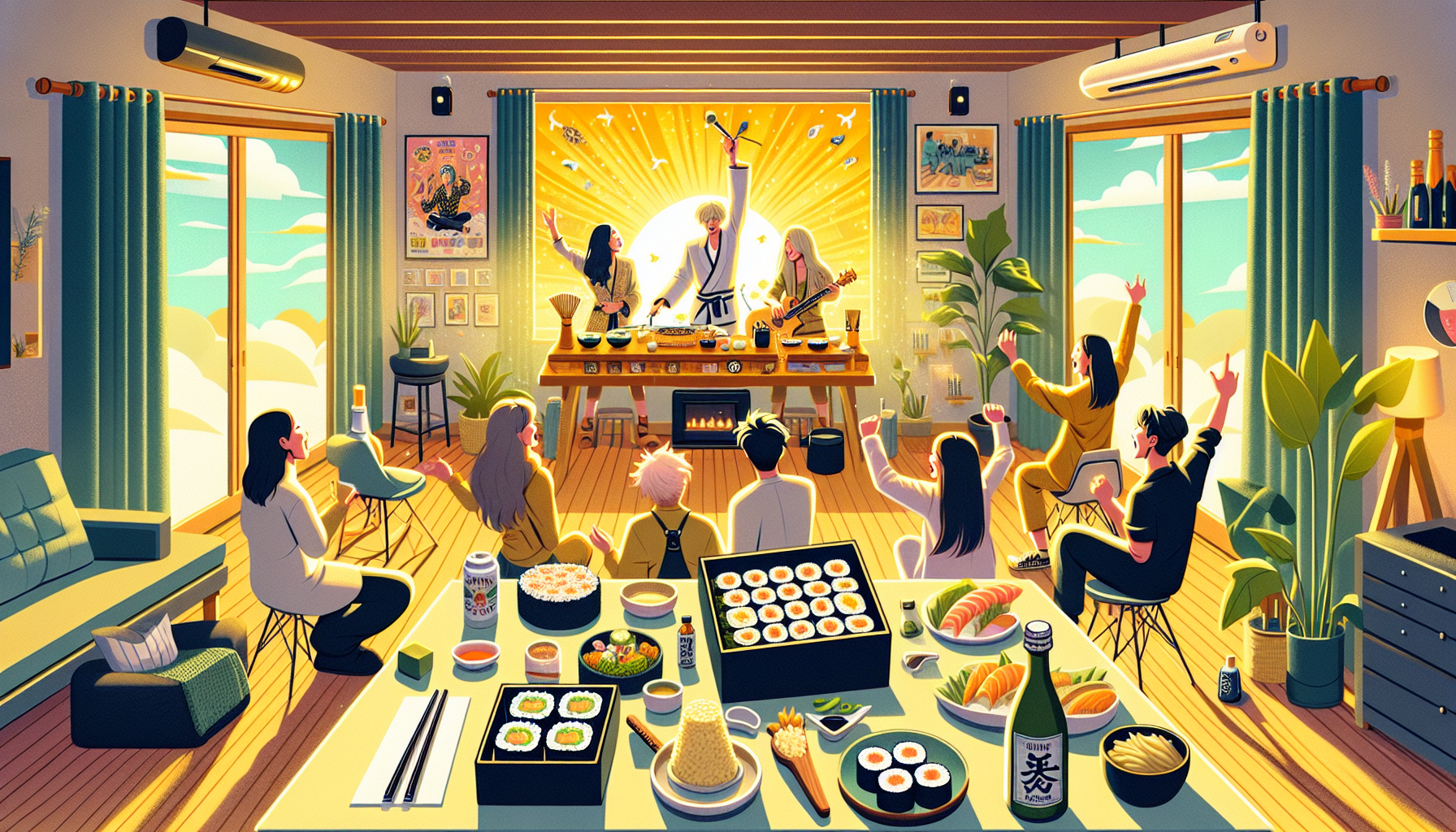 Sushi Roll Quest - Home quest